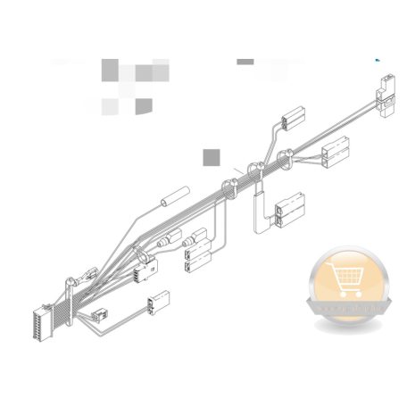 Bosch Therm 4200 WR 10 átfolyós kéményes gázbojler kábelköteg 8738723564